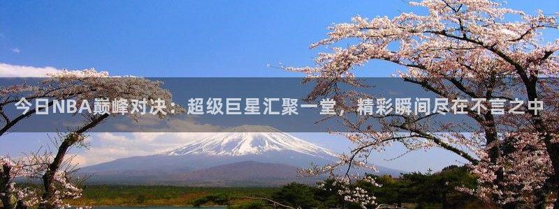 球友体育在线直播：今日NBA巅峰对决：超级巨星汇聚一堂，精彩瞬间尽在不言之中